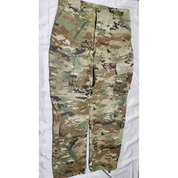 Military Camo Cargo Pants OCP Men M Scorpion Multi Cam Utility Gorpcore Ripstop - Picture 2 of 10